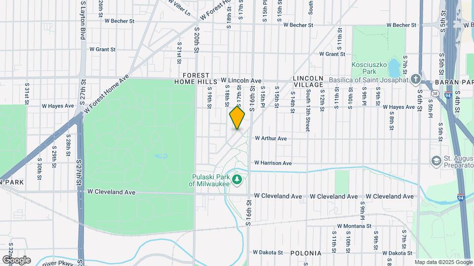 2471 S 17th St Map and Location Details