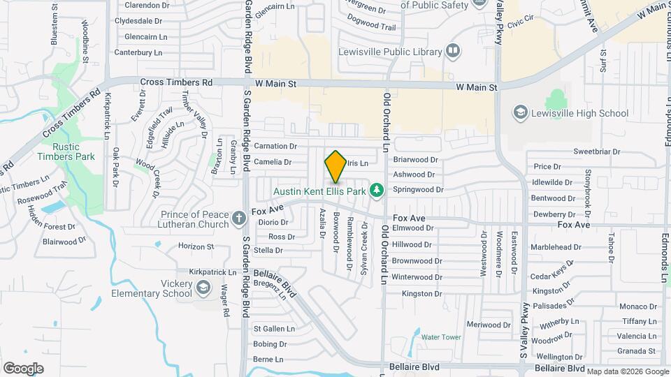 806 Boxwood Dr Mapa y Detalles de la Ubicación
