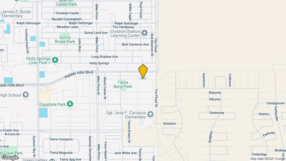 14916 Tierra Isaiah Ave Mapa y Detalles de la Ubicación