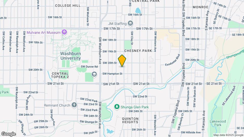 2019 SW Buchanan St Map and Location Details