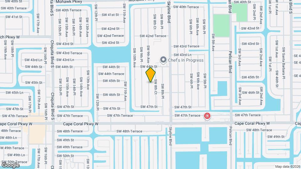 4521 SW 9th Ave Map and Location Details