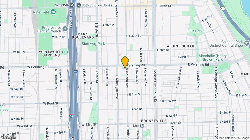 3916 S Indiana Ave Mapa y Detalles de la Ubicación