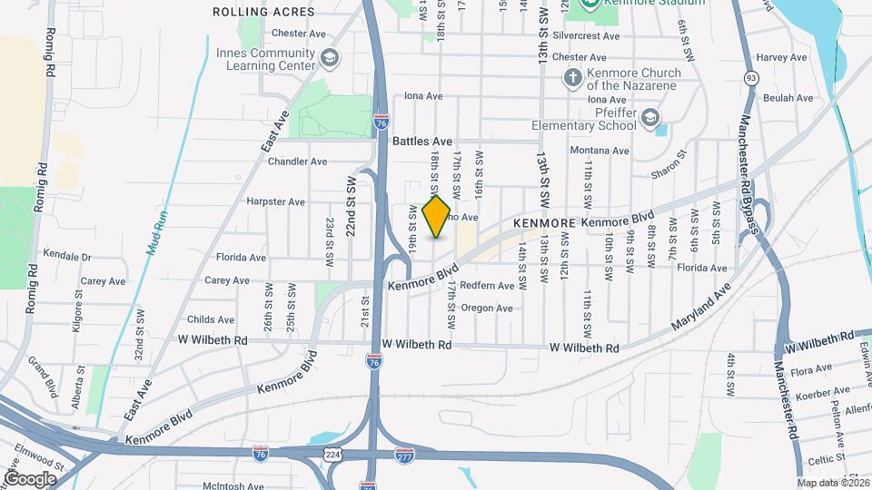 2233 18th St SW, Unit B Map and Location Details