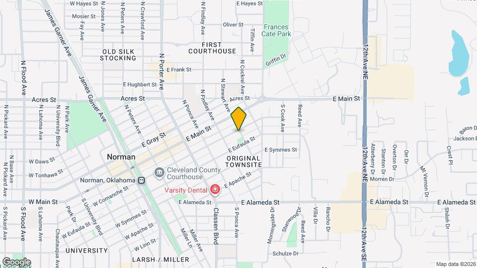 630 E Comanche St Map and Location Details