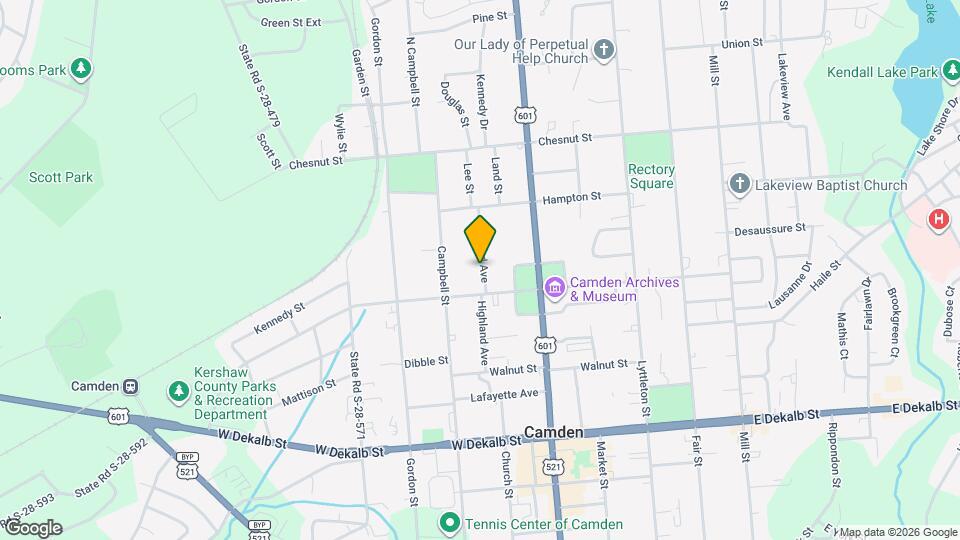1409 Highland Ave Mapa y Detalles de la Ubicación
