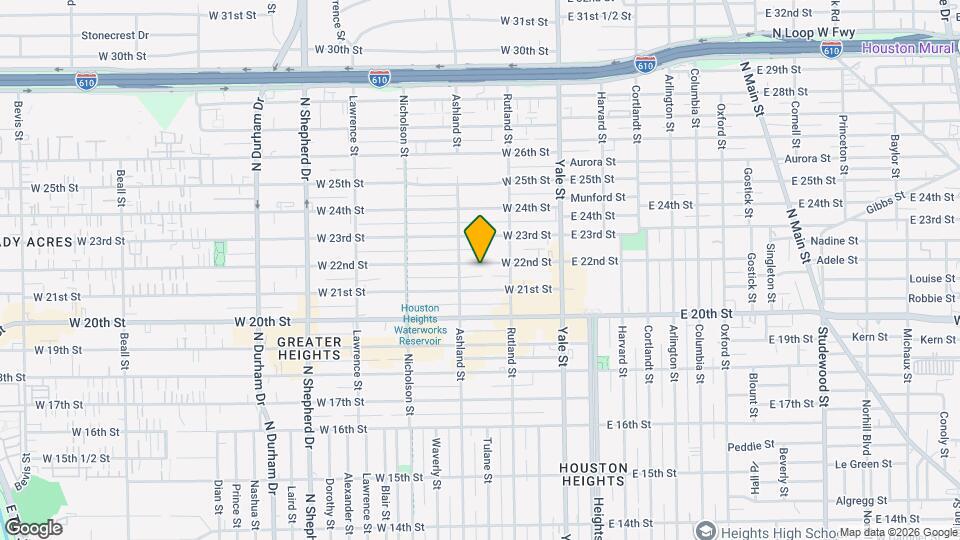 334 W 22nd St Map and Location Details