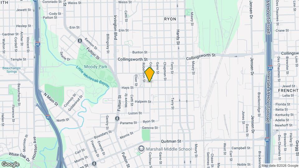 3211 Cochran St Map and Location Details