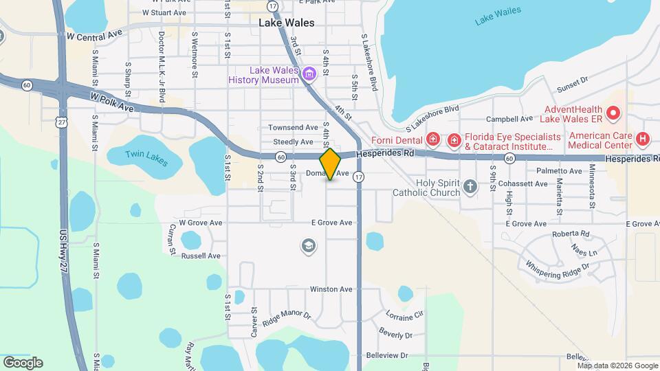 411 Emerald Ave Map and Location Details