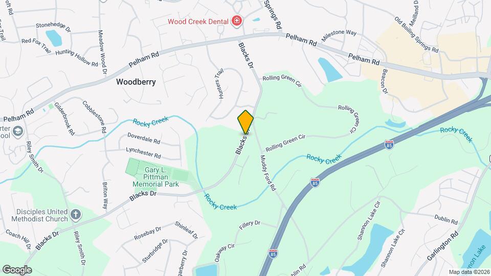 207 Blacks Dr Mapa y Detalles de la Ubicación