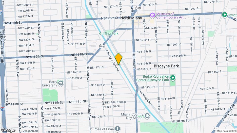 11665 W Biscayne Canal Rd Map and Location Details