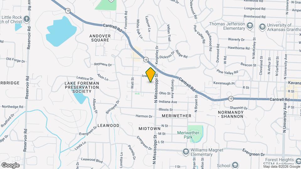 7604 Ohio St Map and Location Details