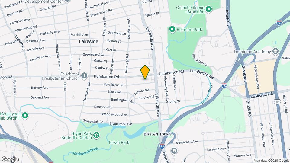 2108 New Berne Rd Map and Location Details