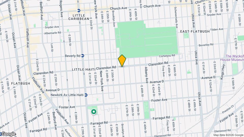 3616 Clarendon Rd, Unit 2 Map and Location Details