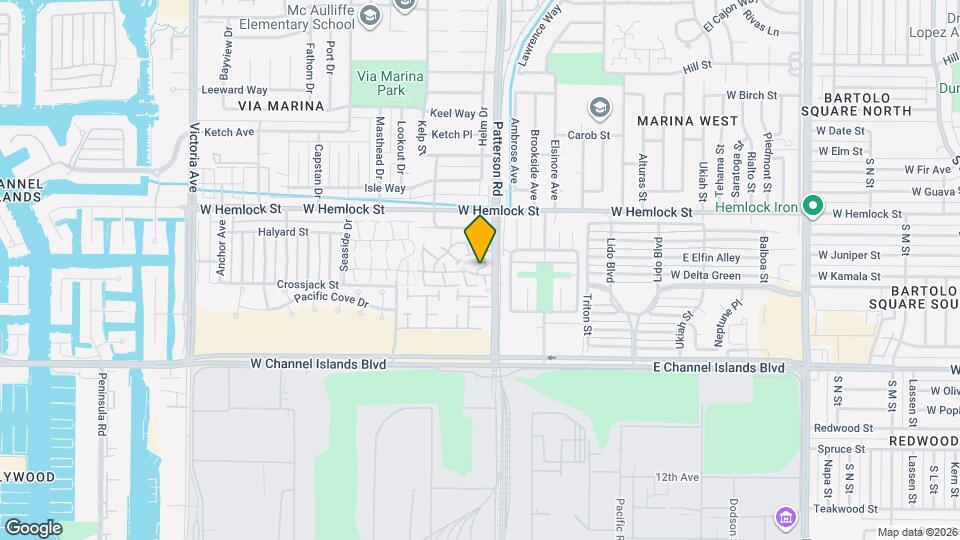 403 Las Palomas Dr Map and Location Details