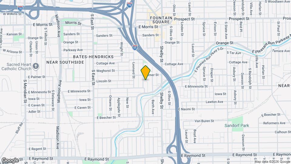 1629 Ringgold Ave Map and Location Details