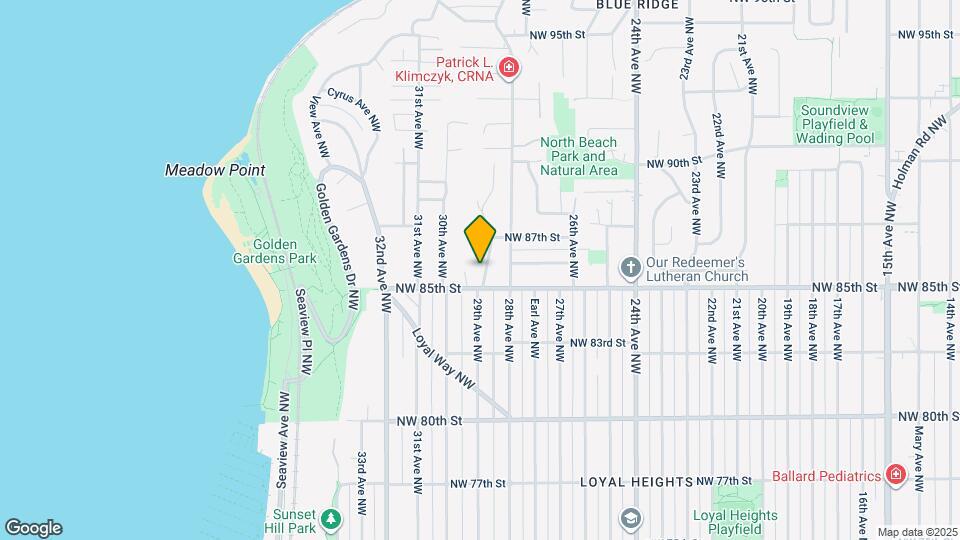 8515 29th Ave NW Map and Location Details