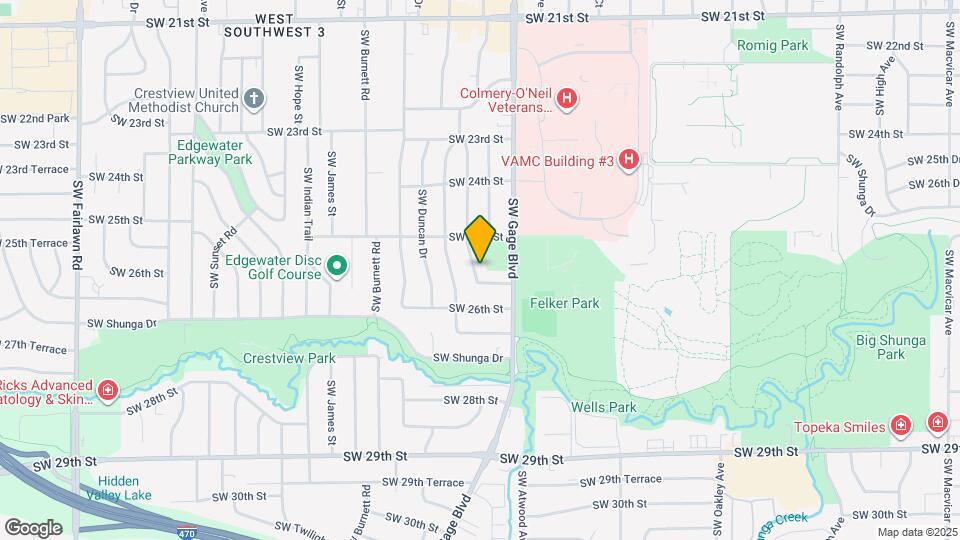 2520 SW Mission Ave Map and Location Details