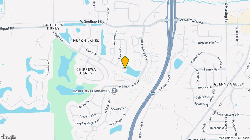 2603 Dawnlake Dr Map and Location Details