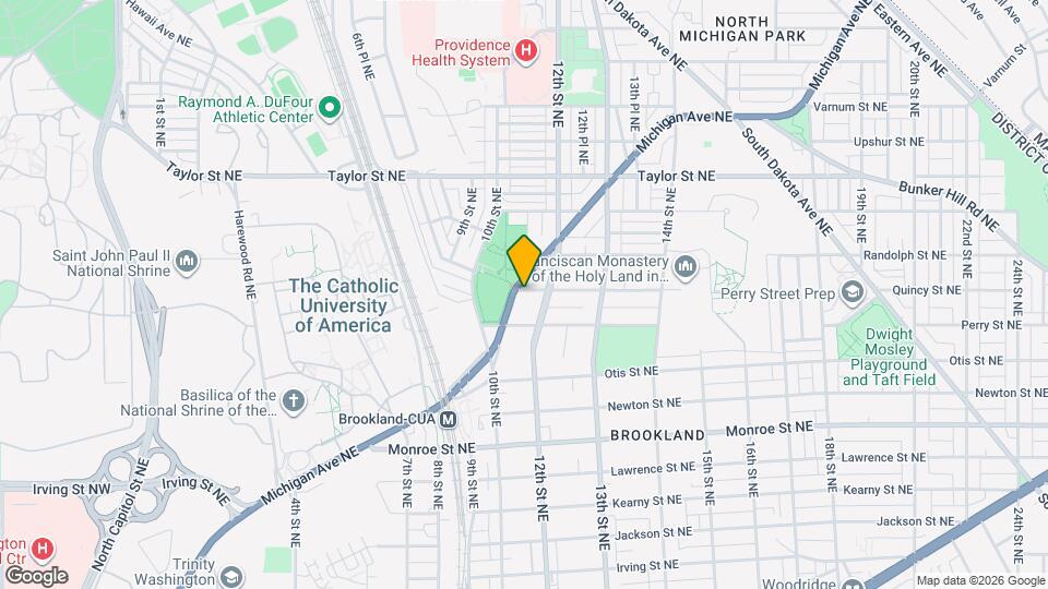1023 Quincy St NE Map and Location Details