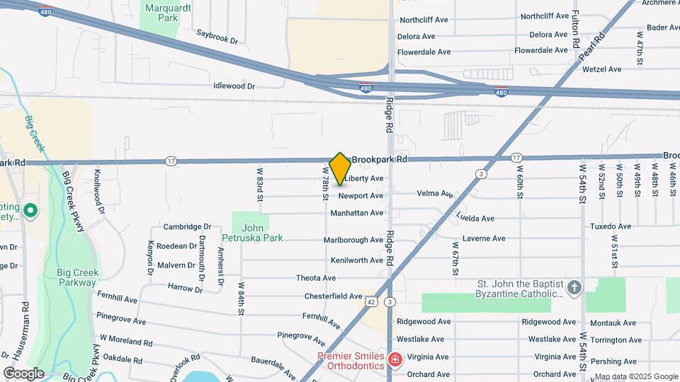 7618 Newport Ave Map and Location Details