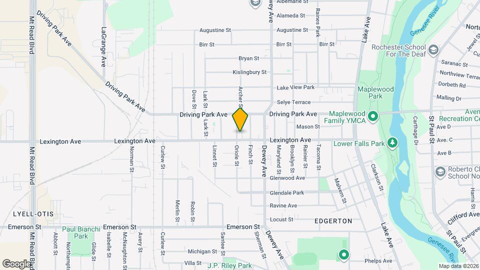 Holy Rosary Mapa y Detalles de la Ubicación