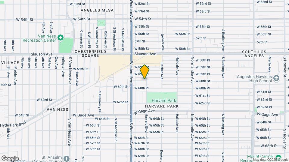 1702 W 60th St Map and Location Details