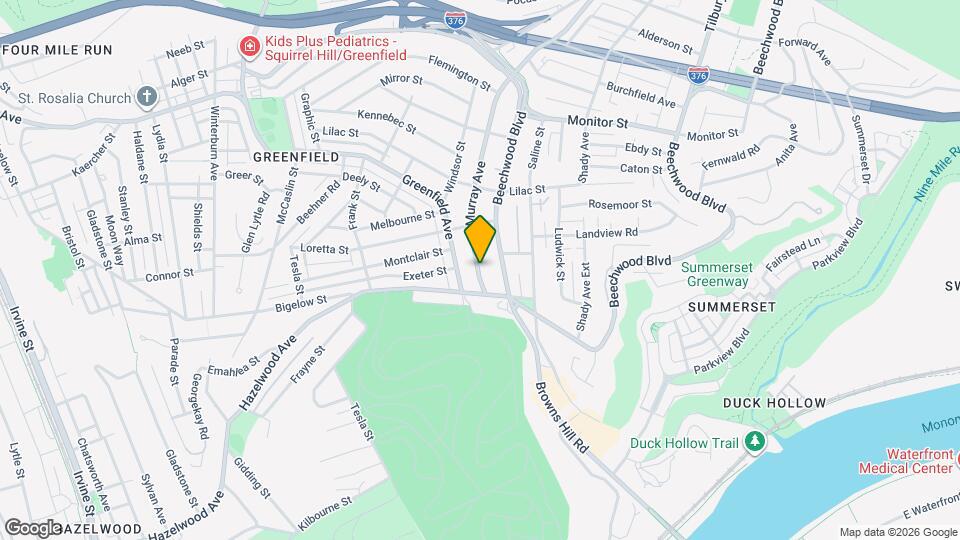 4349 Murray Ave, Unit 3 Map and Location Details