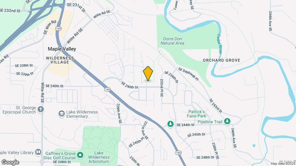 23101 SE 239th Pl Mapa y Detalles de la Ubicación
