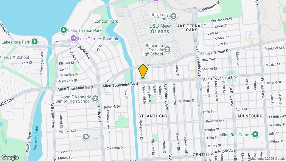 6203 Warrington Dr Map and Location Details