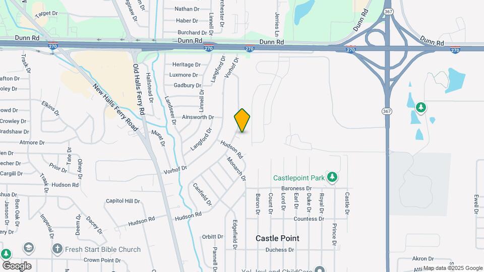 10626 Hallwood Ct Mapa y Detalles de la Ubicación