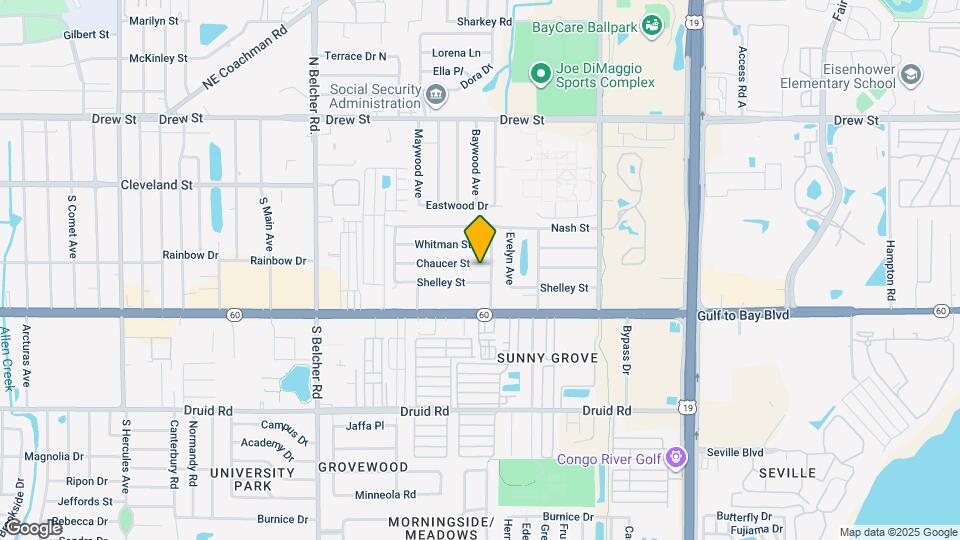 2383 Chaucer St Map and Location Details