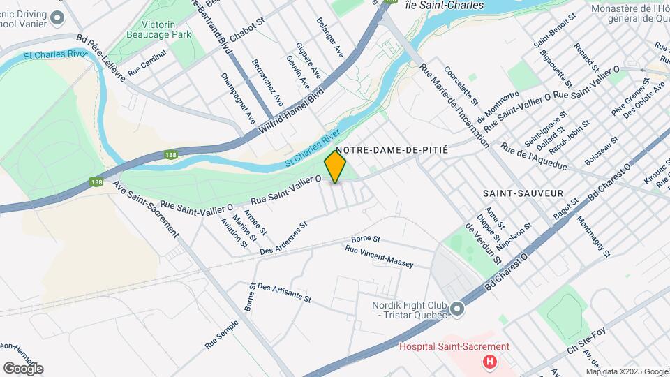 117 Panet Rue Map and Location Details