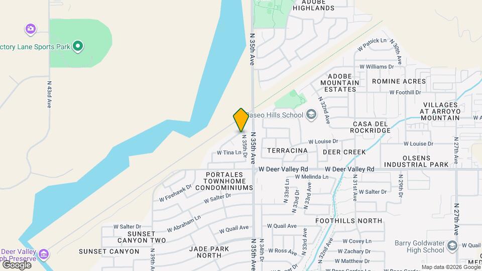 3517 W Sands Dr Map and Location Details