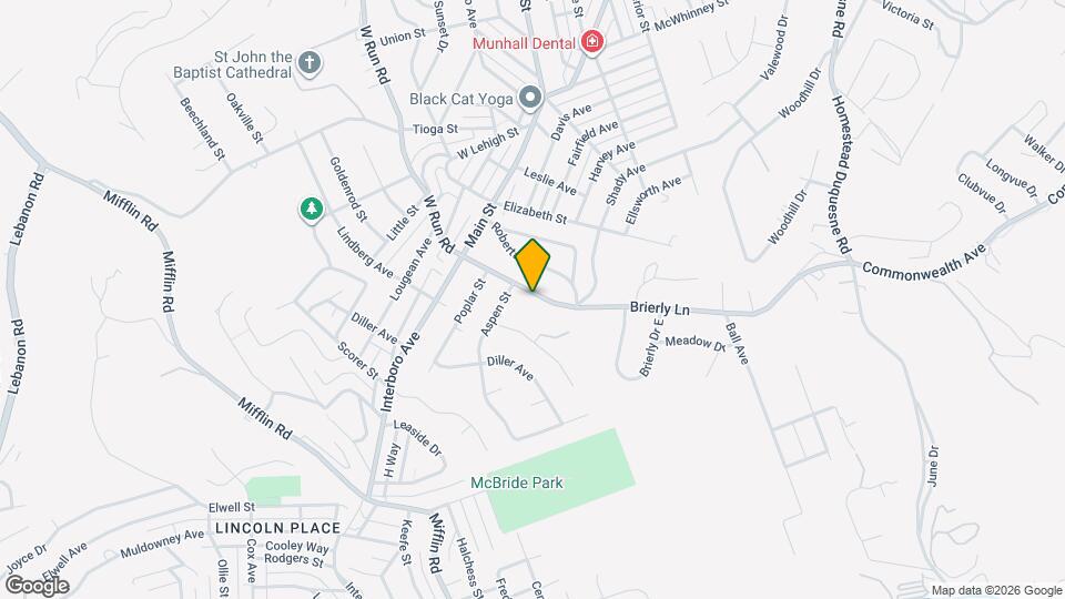 422 Brierly Ln Map and Location Details