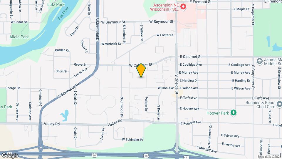 2204 Camelot Ct Map and Location Details