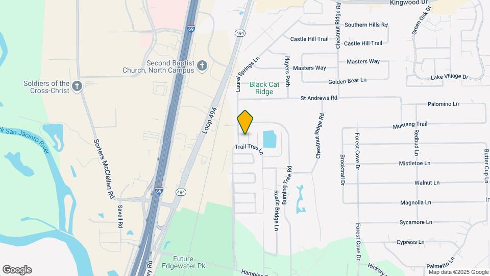 1615 Trail Forest Ct Map and Location Details