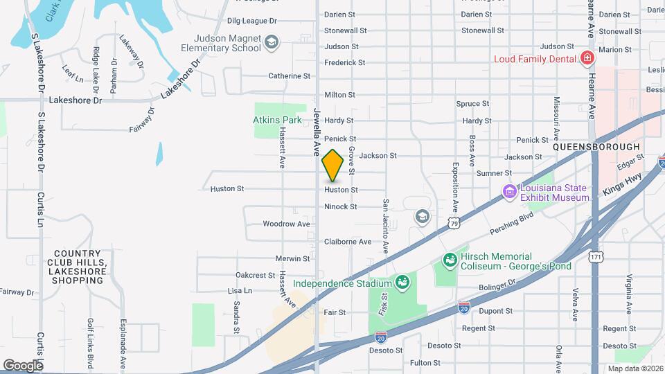 3628 Huston St Map and Location Details