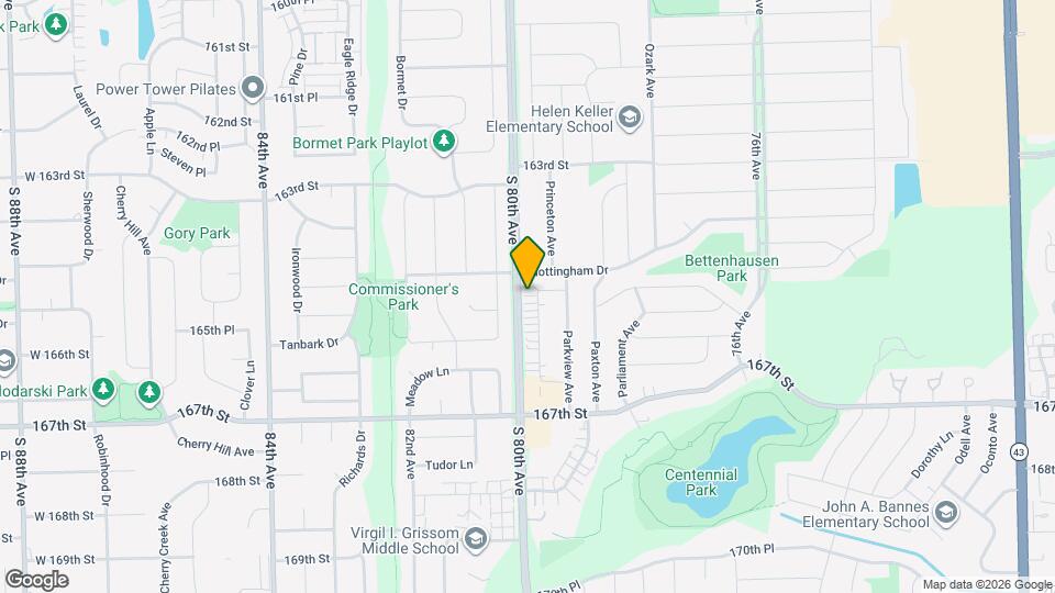16524 Crescent Ave, Unit 2 Map and Location Details