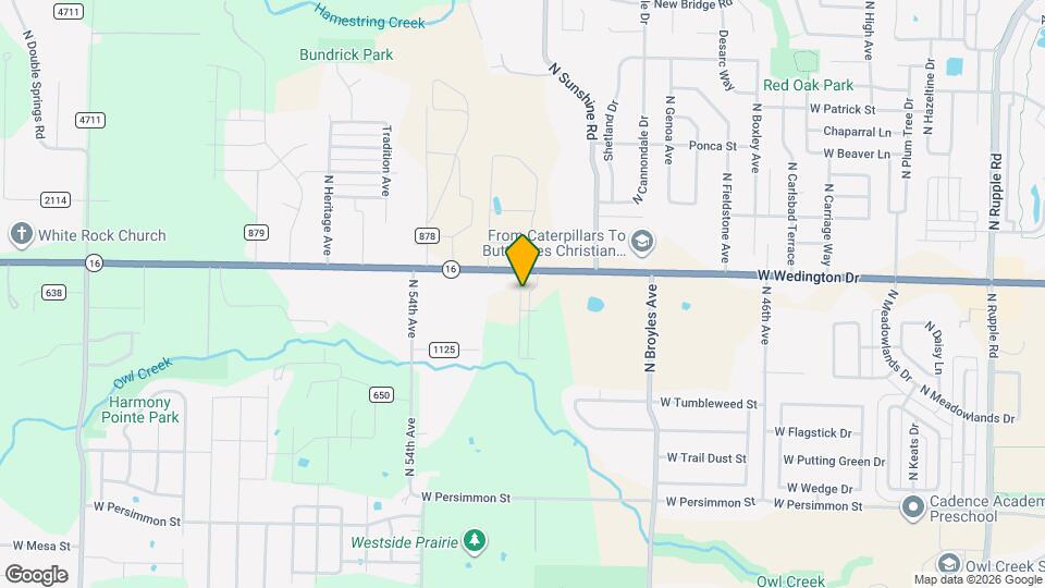 999 N Crater Ave Map and Location Details