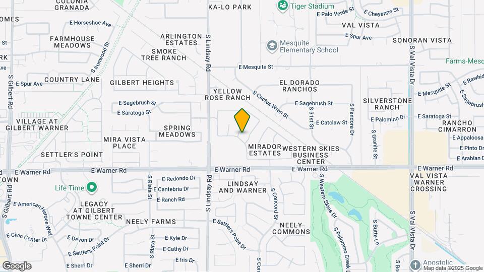 663 S Colonial Ct Map and Location Details