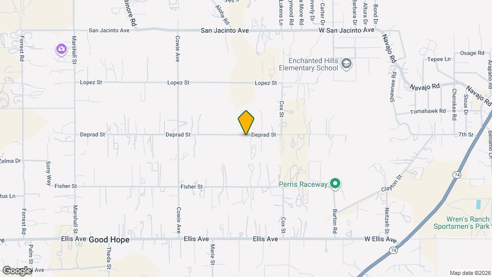 22821 Deprad St Map and Location Details