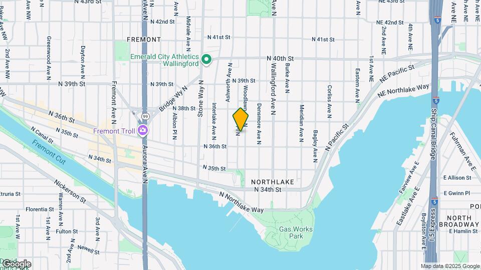 3623 Woodlawn Ave N Map and Location Details