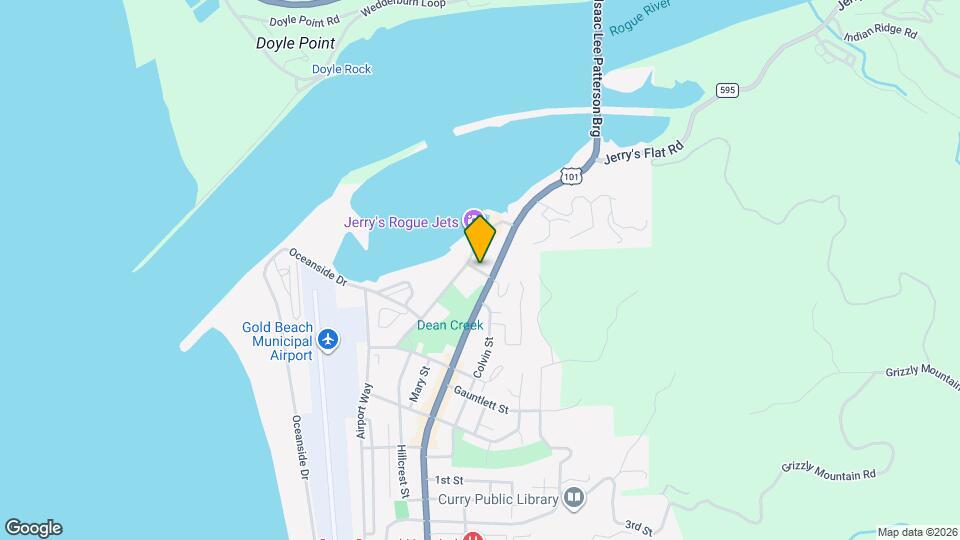 Gold Beach Apartments Map and Location Details