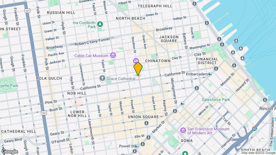 707 Stockton St Map and Location Details