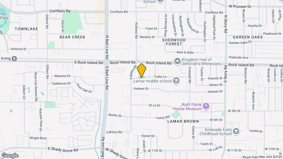 3124 Tudor Ln Map and Location Details