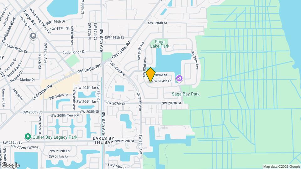 8281 SW 205th St Map and Location Details