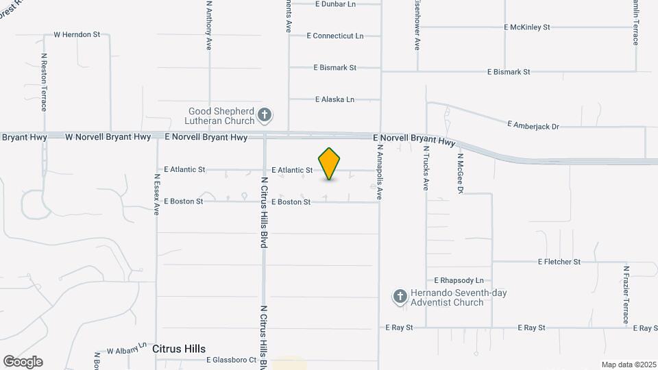 2320 N Hendry Point Map and Location Details