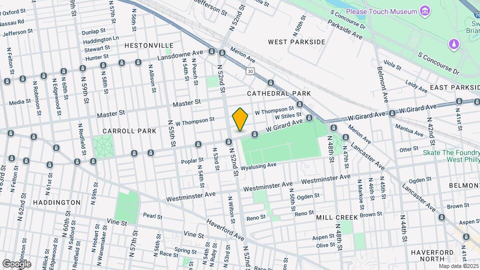 5143 W Girard Ave Map and Location Details