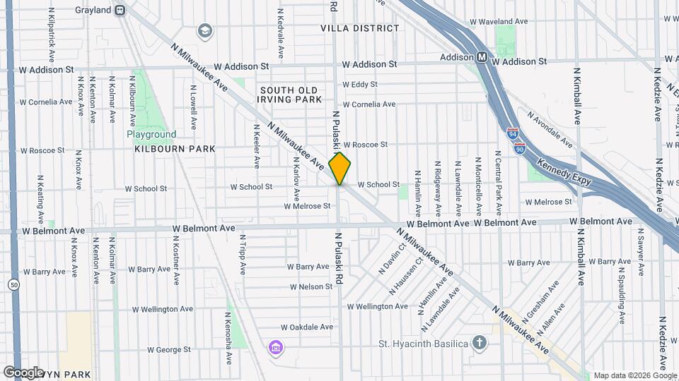 3250 N Pulaski Rd Map and Location Details