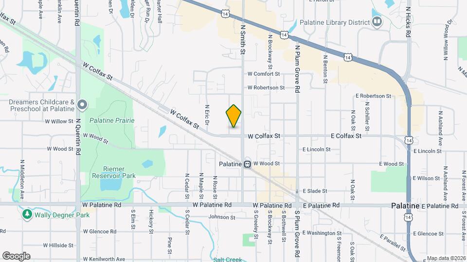 220 W Colfax St Map and Location Details
